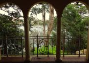 , View to the Harbour from 'Nutcote's' loggia. Photograph by Ian Hoskins, 2014